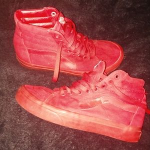 Red HighTop Vans